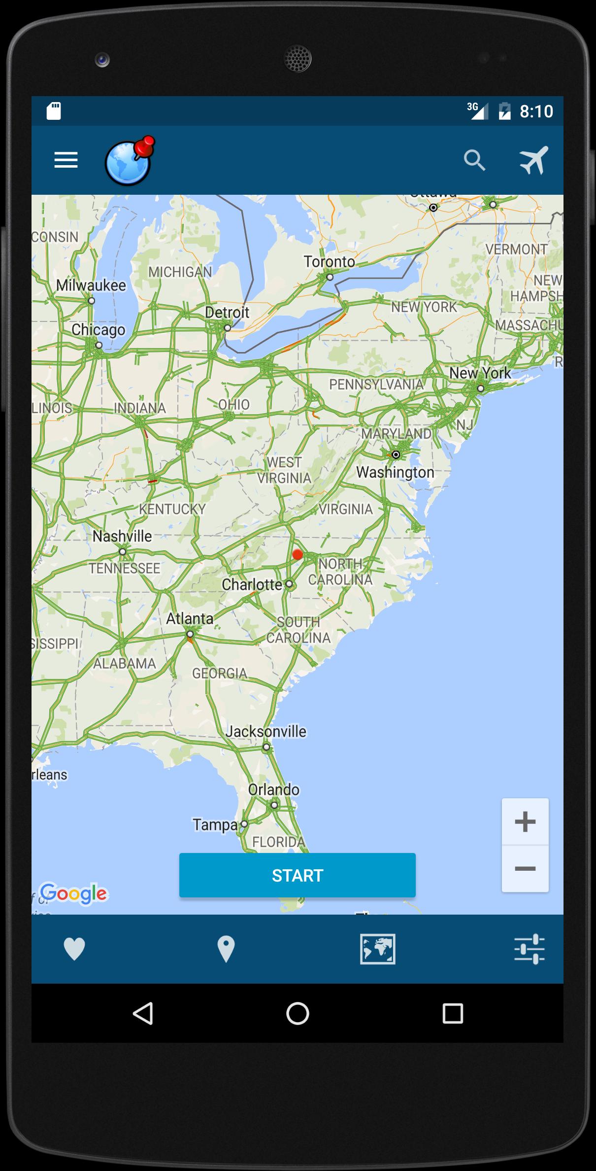 Fake GPS приложение