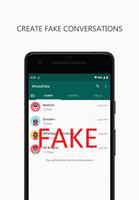 WhatsFake - FakeChat पोस्टर