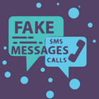 Fake Sms Messages And Call - MsgFK ไอคอน