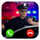 Fake Call Video Police Pranks آئیکن