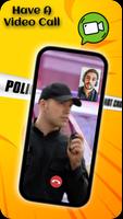 Fake Call Video Police Pranks स्क्रीनशॉट 1
