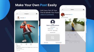 Fake Tweet Maker – Post Maker Ekran Görüntüsü 1