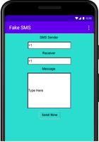 Fake SMS - Fake Message Sender Affiche