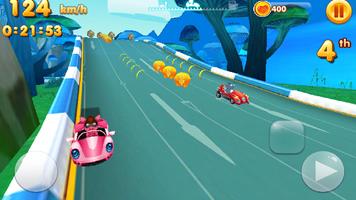 Talking Cat hero And jerry : buggy and beach racer স্ক্রিনশট 3