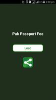 Pak Passport Fee - Details الملصق