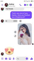 Fake Chat, Mockup Convention for Messenger Affiche