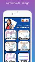 Warid Jazz Packages: Call, SMS & Internet 2020 Screenshot 1