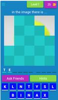 GUESS THE PICTURE WITH TILES الملصق