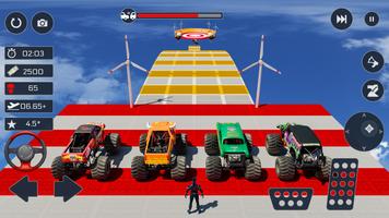 Monster Truck: Stunt Mega Ramp 스크린샷 1