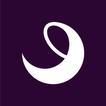 Purple. Social Timeline icon