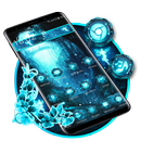 Fairy Blue Forest Theme APK