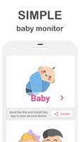 Baby Monitor الملصق