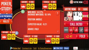 Poker Study اسکرین شاٹ 1