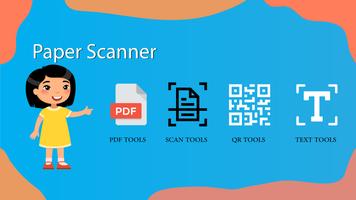 Papel, scanner PDF OCR Cartaz
