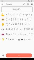 Kaomoji Japonés Emojis Smiley captura de pantalla 2