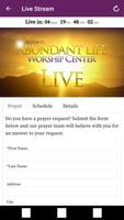 برنامه‌نما Abundant Life Worship Center - عکس از صفحه
