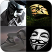 Topeng Anonymos Mask Wallpaper Zeichen