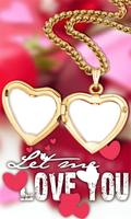 Love Locket Photo Frames plakat