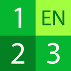 Numbers in English icon