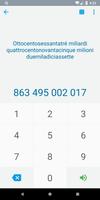 Numbers in Italian পোস্টার