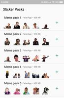 Meme Stickers plakat
