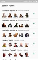 Tv Series Stickers for Whatsapp Affiche