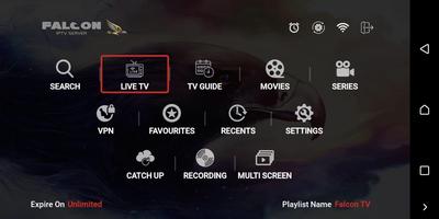 Falcon pro player تصوير الشاشة 3