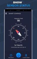 Compass Pro For Android: Digital Compass Free اسکرین شاٹ 1