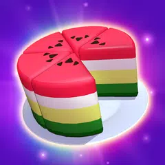 蛋糕排序 - 颜色分类与合并解谜游戏 XAPK 下載
