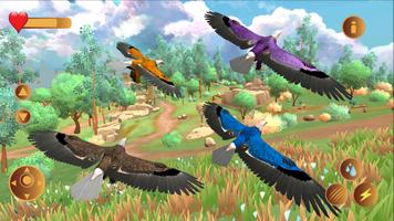 Eagle Simulator 3D Falcon Bird Affiche