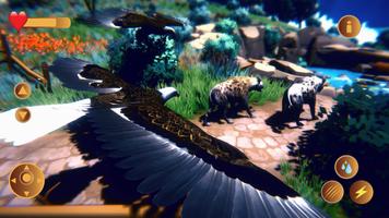 Eagle Simulator 3D Falcon Bird اسکرین شاٹ 1