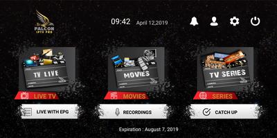 Falcon IPTV Pro capture d'écran 2