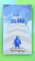 Blue Run And Merge Friends captura de pantalla 1