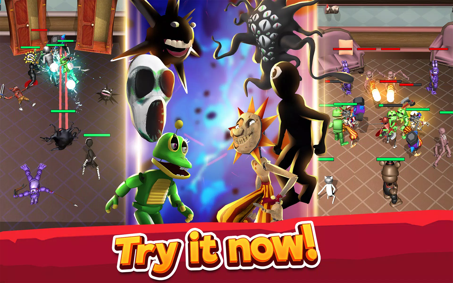 Merge Monsters 100 Doors Game for Android - Download