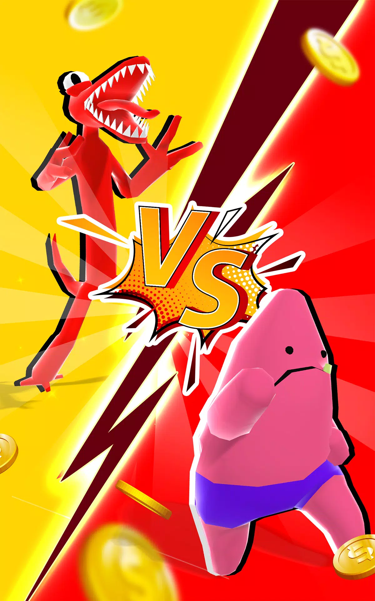 Red vs Blue Rainbow Friends APK للاندرويد تنزيل