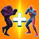 Merge Master: Superhero Fight aplikacja