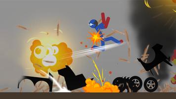 La caída de Stickman Ragdoll captura de pantalla 1