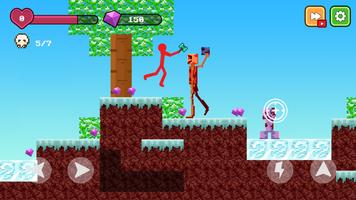 Stickman vs Monster School screenshot 1