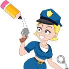 Dessiner la police - Puzzles icône