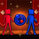 Red Stickman vs Blue Craftman APK