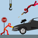 Stickman Hancurkan RagdollBone APK