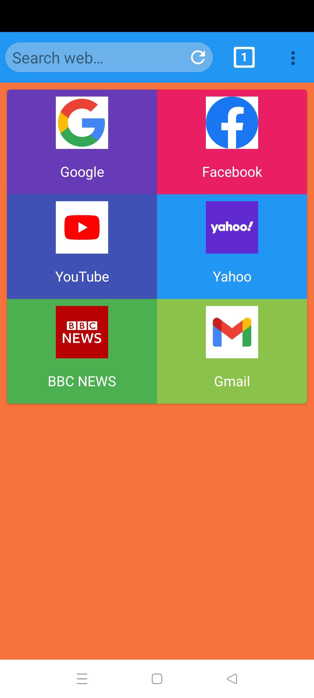 Falcon browser Falcon browser