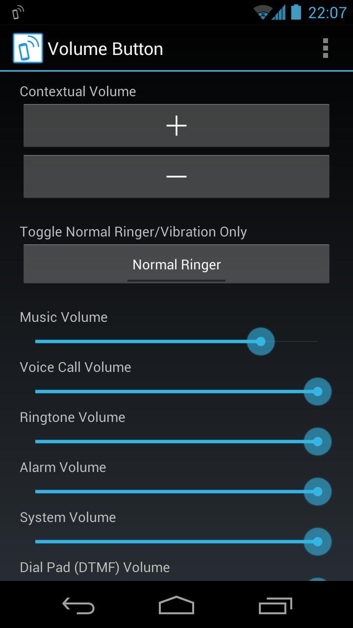 Volume button Volume button