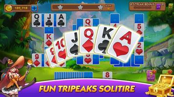 Solitaire Tripeaks imagem de tela 1