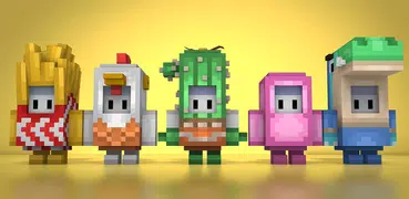 Map Fall Guys for MCPE