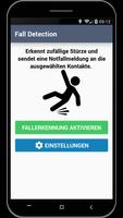 Fall Detection - Fallalarm rettet Leben Plakat