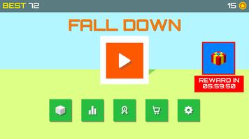 Fall Down - Free Fall Game الملصق