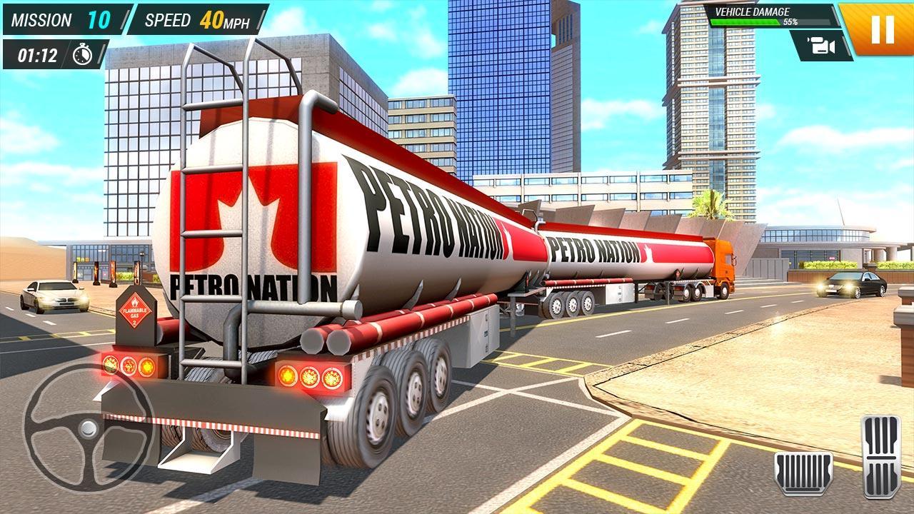 City Truck Driving Simulator For Android Apk Download - roblox vehicle simulator trailer with music