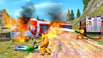 Fire Truck Driving Game 2019 screenshot 1