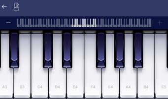 بيانو - اللعب والتعلم الملصق